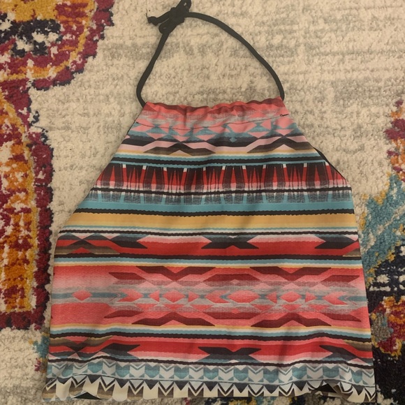 Warrior Within halter crop top - Picture 1 of 3